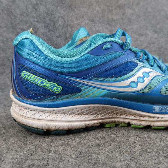 Saucony Shoes Womens 7.5 Athletic Trainer Running Sneakers Guide 10 Blue Active - Picture 2 of 16